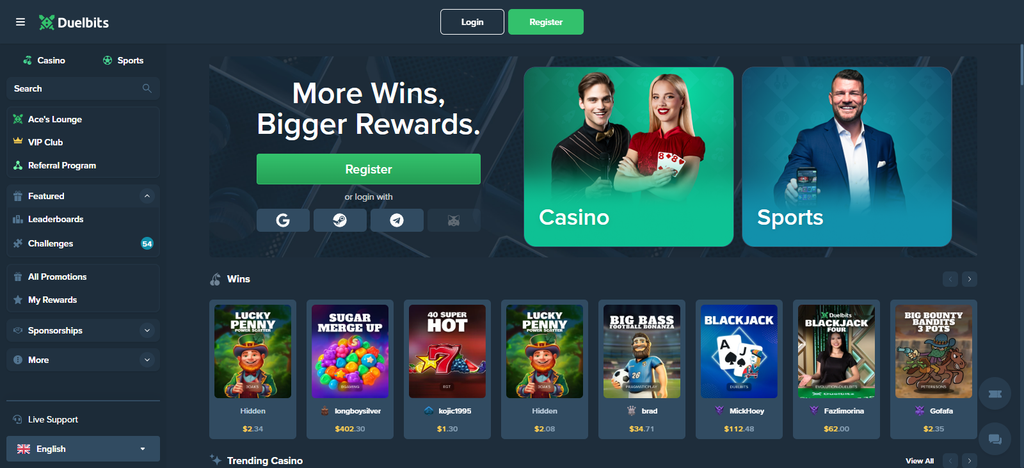 Duelbits Casino