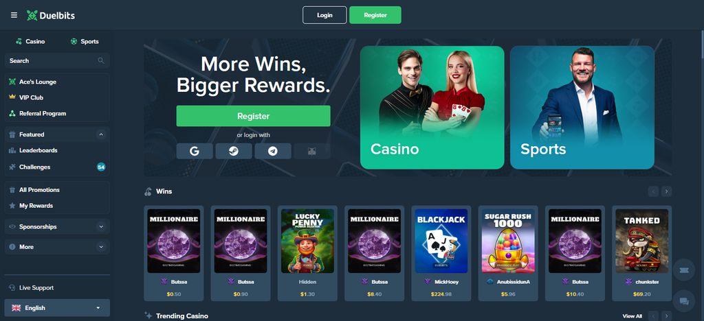 Duelbits Casino: