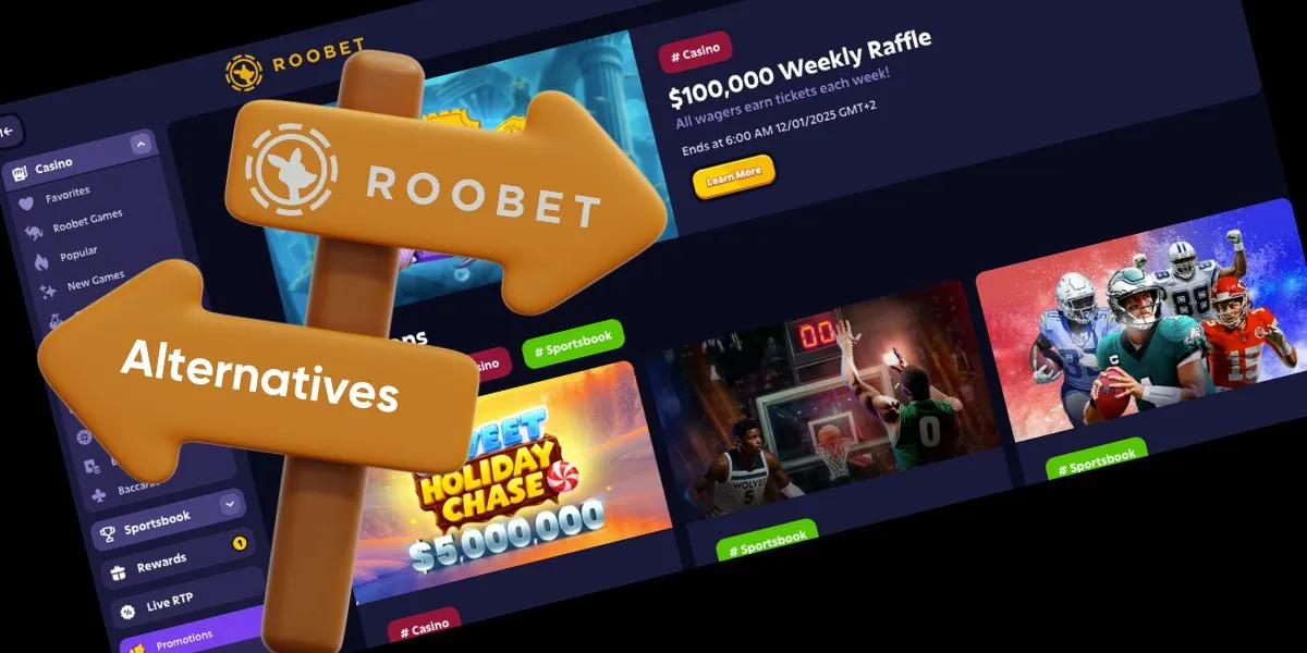 10 Best Roobet Alternatives for Crypto Gamblers in 2026